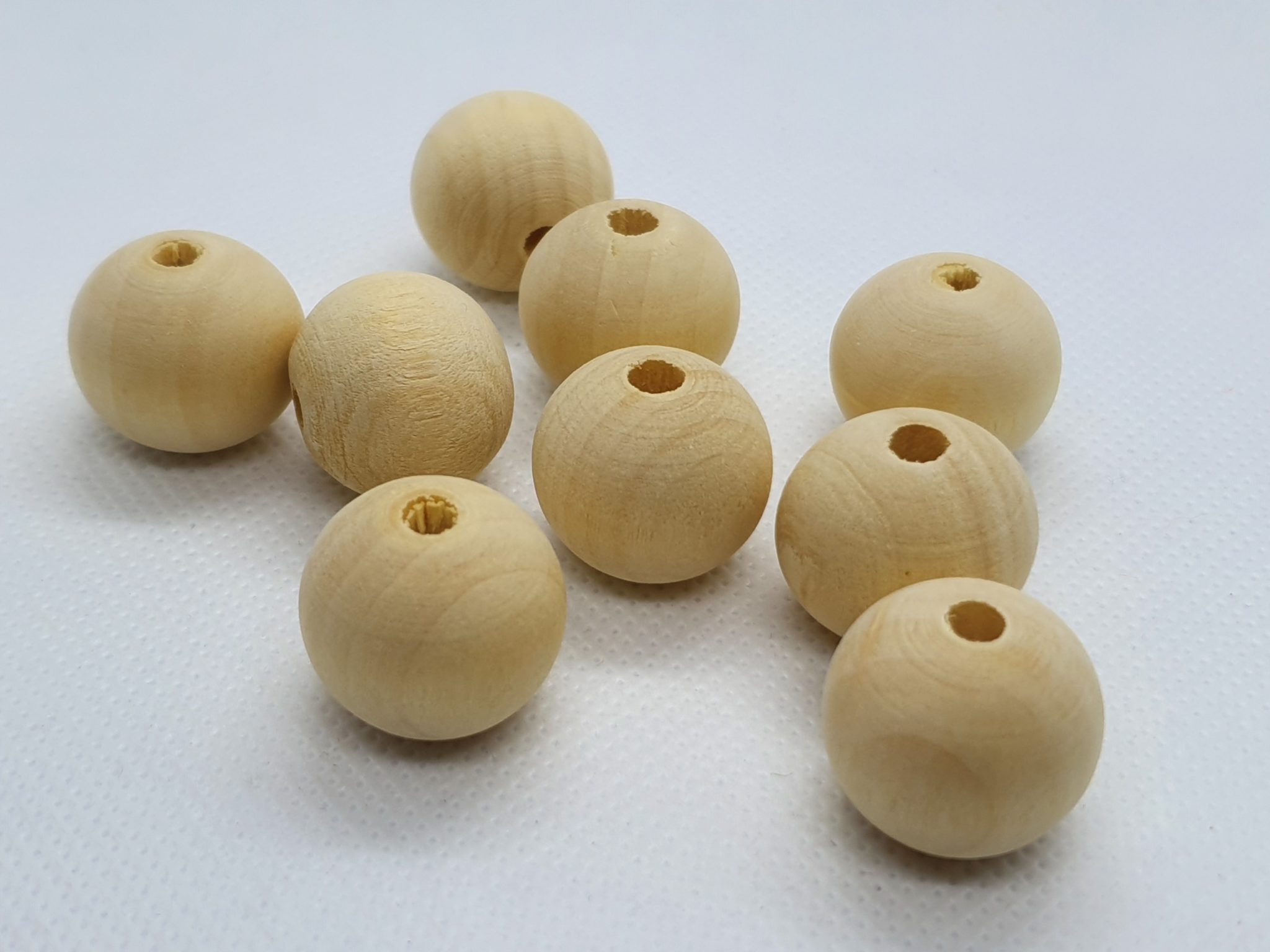 Houten kralen 20mm Wood and Fun